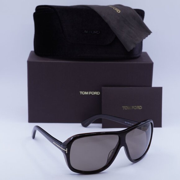 Tom Ford Blake FT0242 50J Aviator Sunglasses - Brown - Picture 1 of 9